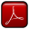 Adobe Acrobat Reader CS3 Icon 32x32 png
